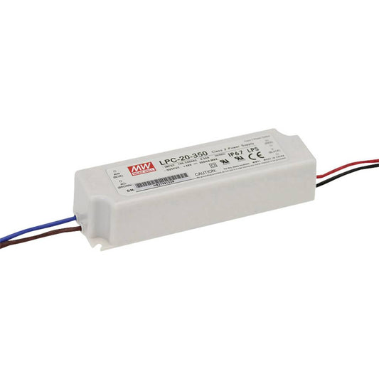 LPC-20-350 9-48 Volt 350 mA IP67 Meanwell