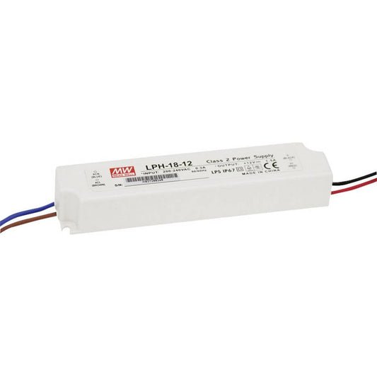 LPH-18-24 24 Volt 0.75 Amper IP67 Meanwell