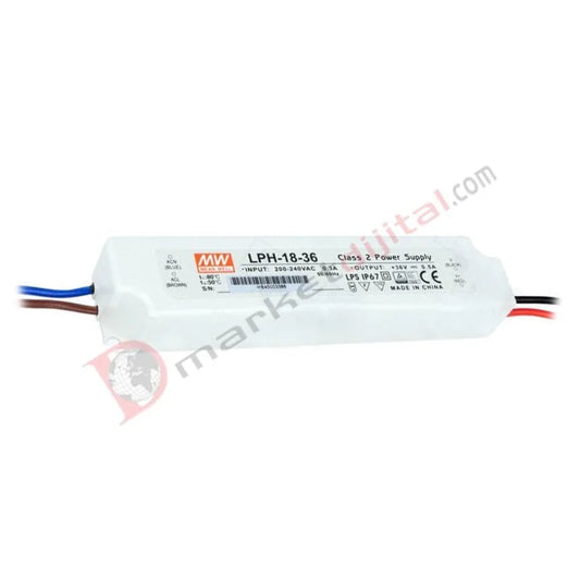 LPH-18-36 36 Volt 0.50 Amper IP67 Meanwell