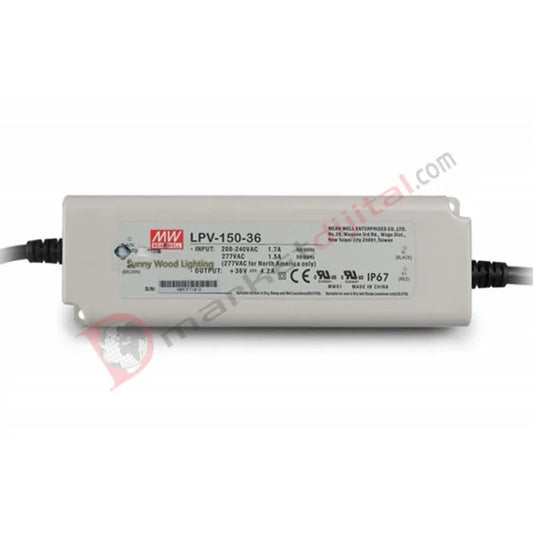 LPV-150-36 36 Volt 4.20 Amper IP67 Meanwell