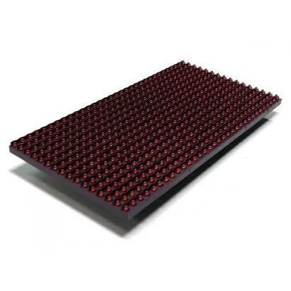 P10 Panel Dip Led - Kayan Yazı Paneli 16x32 Tek Renk Beyaz