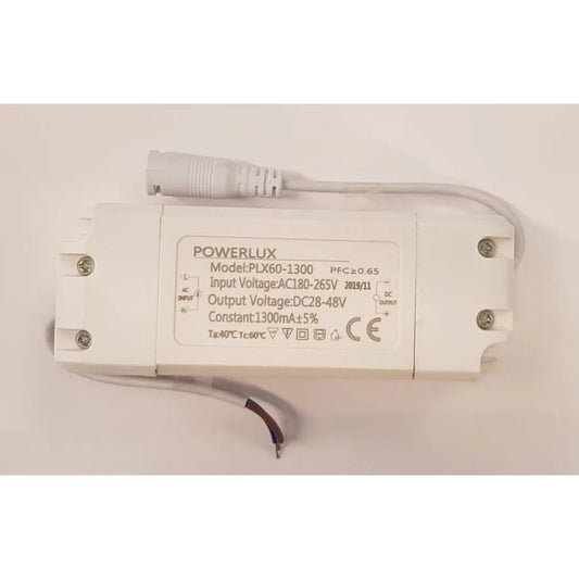 PLX60-1300 Led Panel Driver 28-48V 1300mA