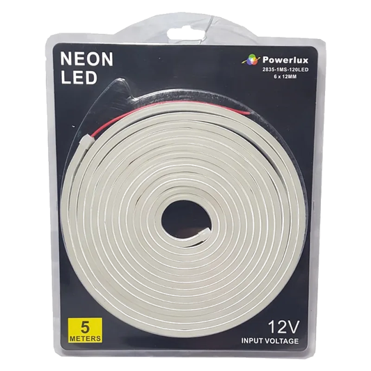 Powermax A Kalite 12 Volt 6x12mm Esnek Neon Led (5 Metre)