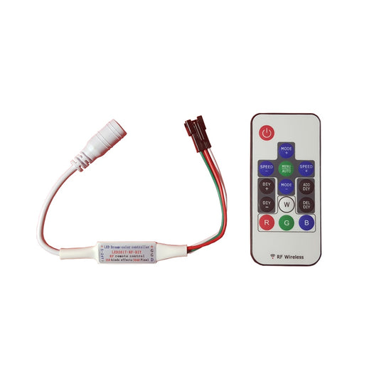 Powermax DC5-24V Volt Pixel Kontrol Cihazı RF Kumandalı