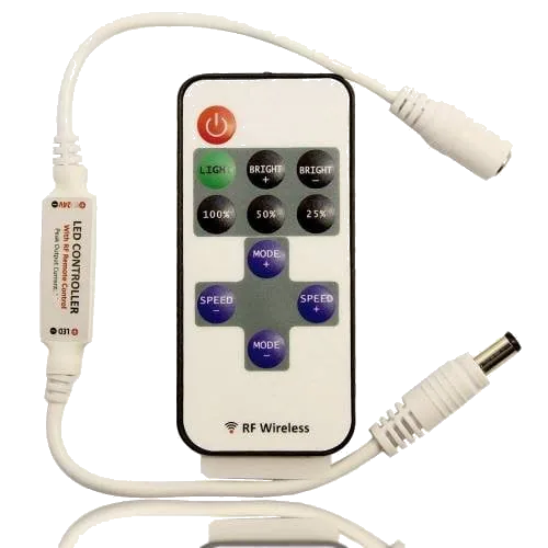 Powermax Mini Şerit Led Kontrol RF Kumandalı Dimmer 6A 5-24V
