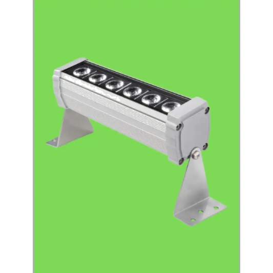 Powermax Wallwasher - Dış Cephe Aydınlatma - Duvar Boyama 20 Cm 6 Watt Yeşil - 220 Volt