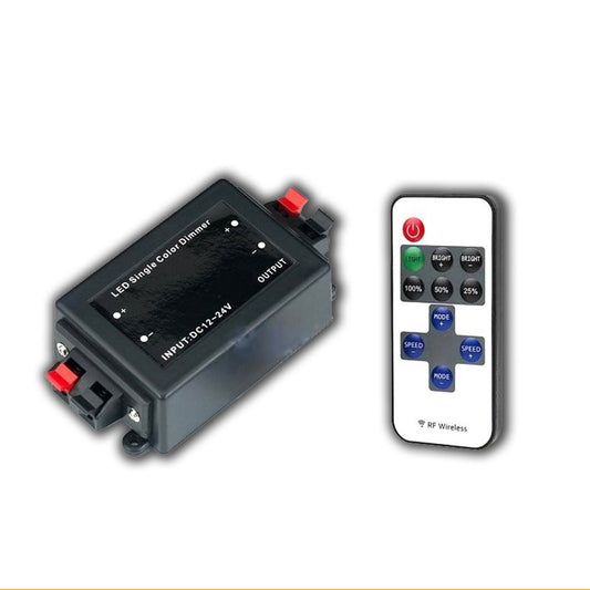 Powermax Şerit Led Kontrol RF Kumandalı Dimmer 12A 12-24V