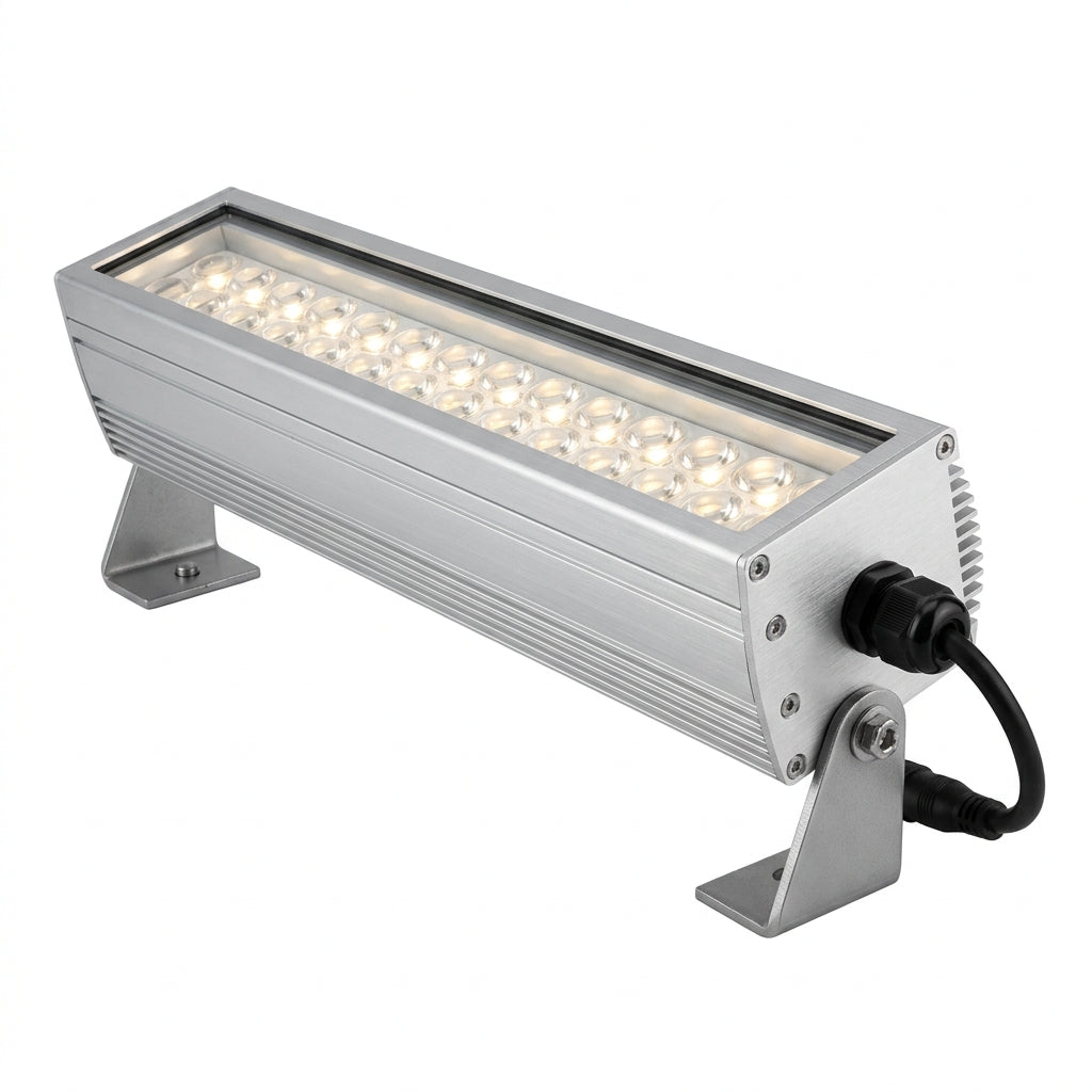 Sıva Üstü 30CM 9 LEDLİ AYAKLI WALLWASHER Yeşil 45°