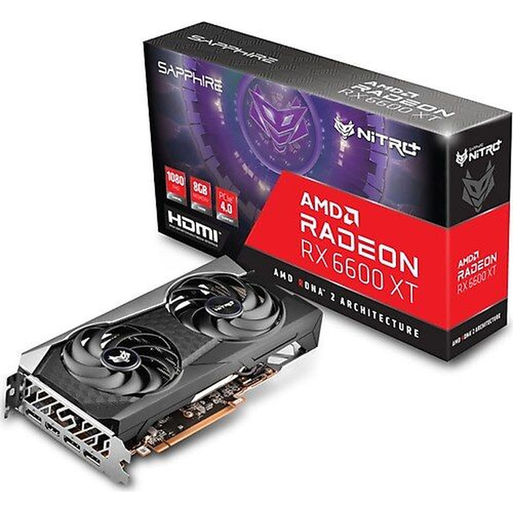 Sapphire 11309-01-20G VGA Nıtro+ RX6600XT Gam (OC) 8GB GDDR6