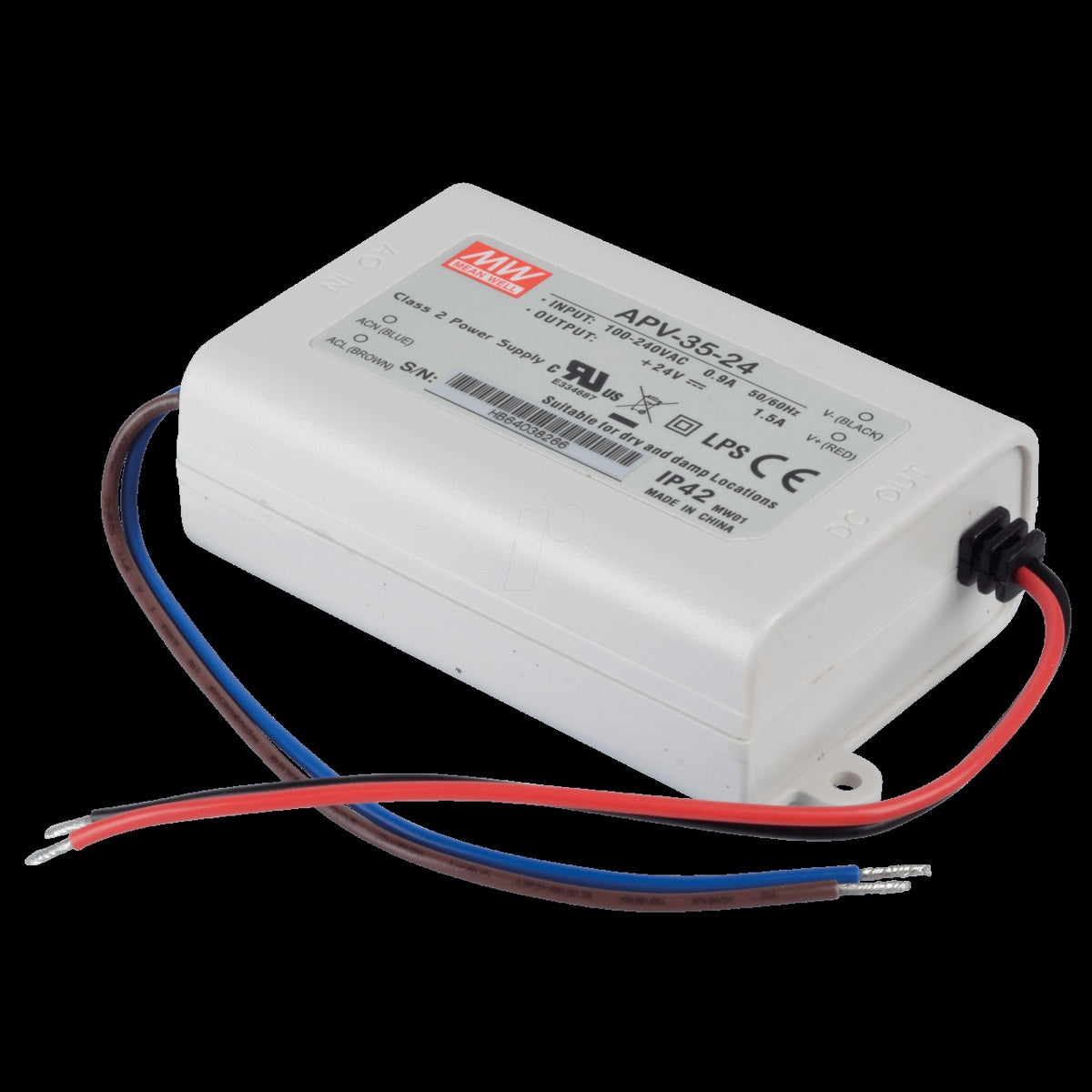 Mean Well APV-35-24 36W 24V 1.5A Led Sürücü