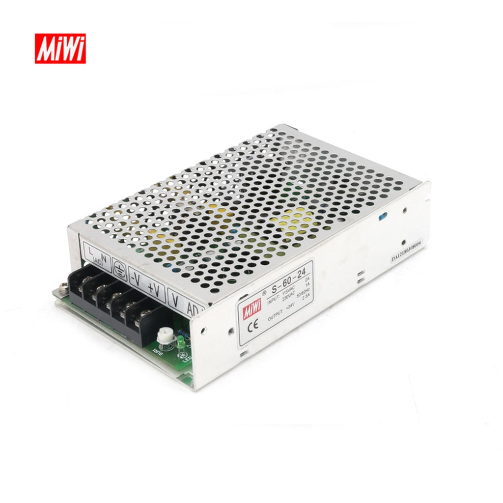 S-60-24 24 Volt 2.5 Amper Smps Meanwell