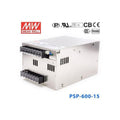 PSP-600-15 15Vdc 40.0Amp Adaptör Meanwell