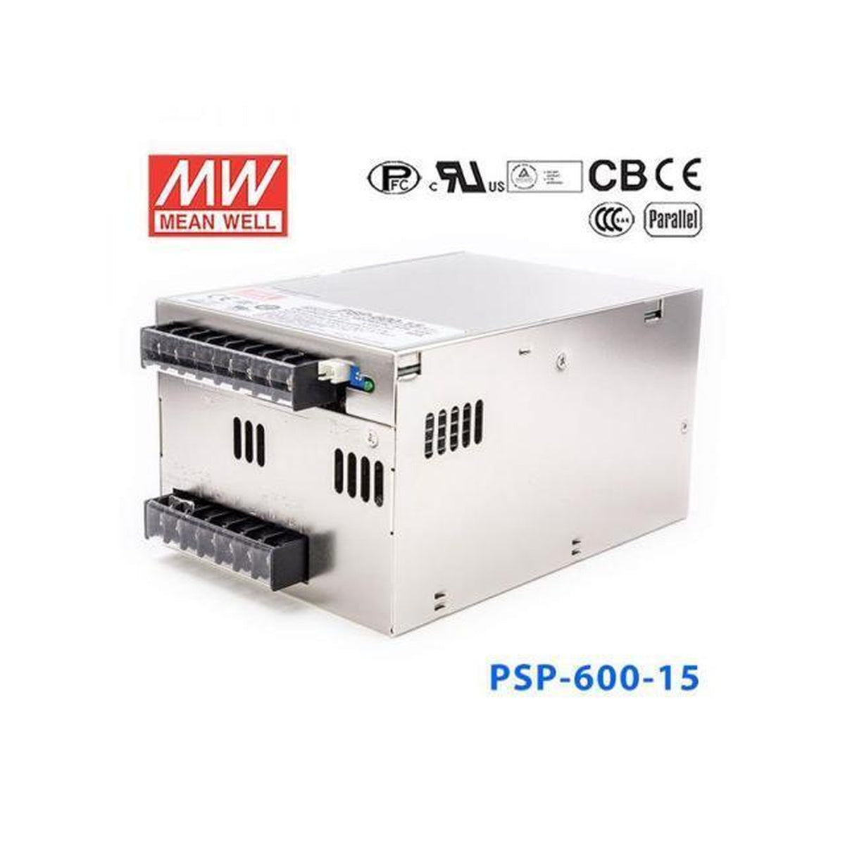 PSP-600-15 15Vdc 40.0Amp Adaptör Meanwell