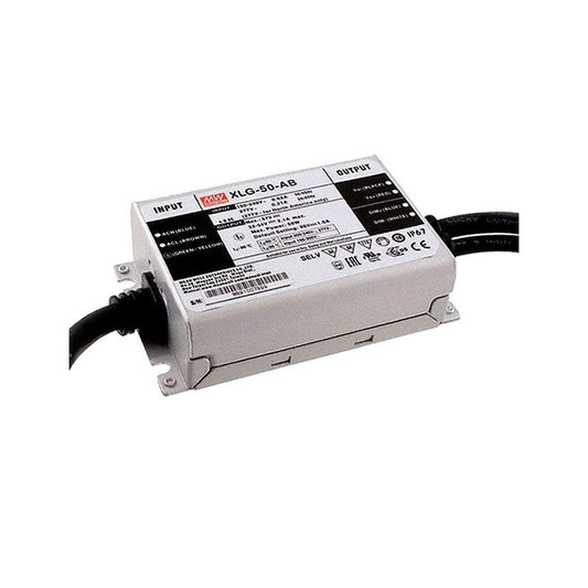 XLG-50-AB 22~54Vdc,530~2100mA DIM+ADJ Meanwell