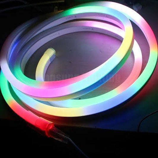 Thick RGB Neon Led 220V 14x25mm T5 (50 Meters)