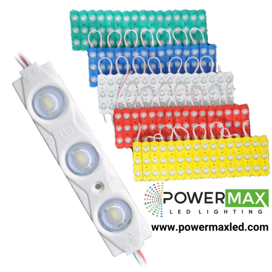 24 Volt 1,5 Watt 3'lü Lensli 2835 Reklamcı Modül