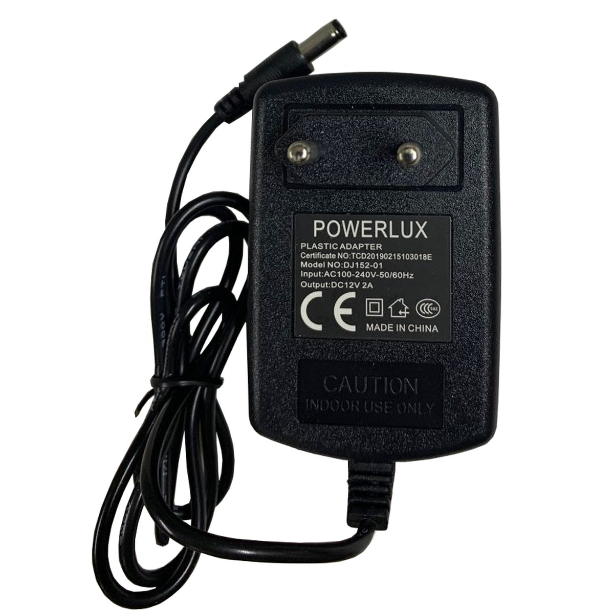Powermax 12V 2A Plastik Priz Tip Adaptör