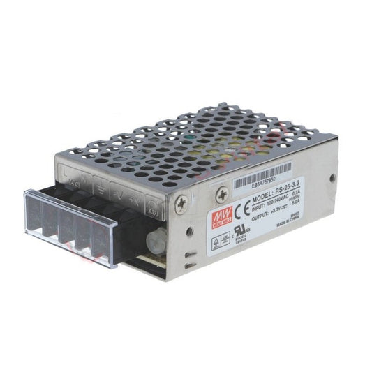 RS-50-3.3 3.3Volt 10 Amper 50W Meanwell