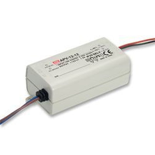 APV-12-12 12 Volt 1.0 Amper IP30 Meanwell