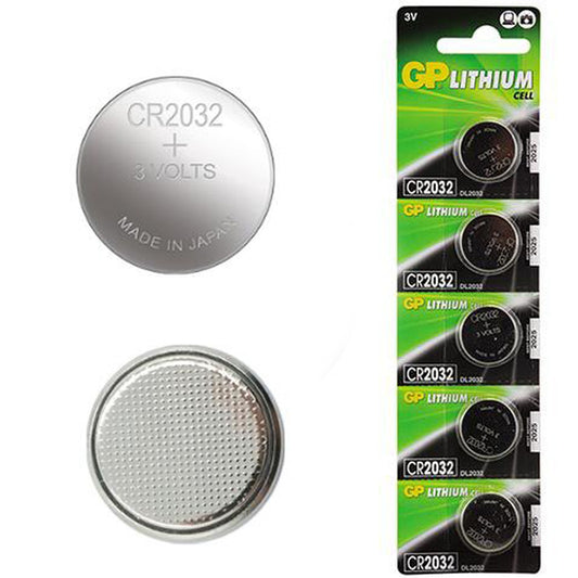 GP Single CR2032 3V Lithium Button Battery (DL2032)