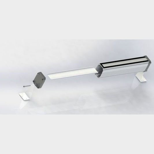 Wallwasher Aluminum Empty Frame Profile And Apparatus 