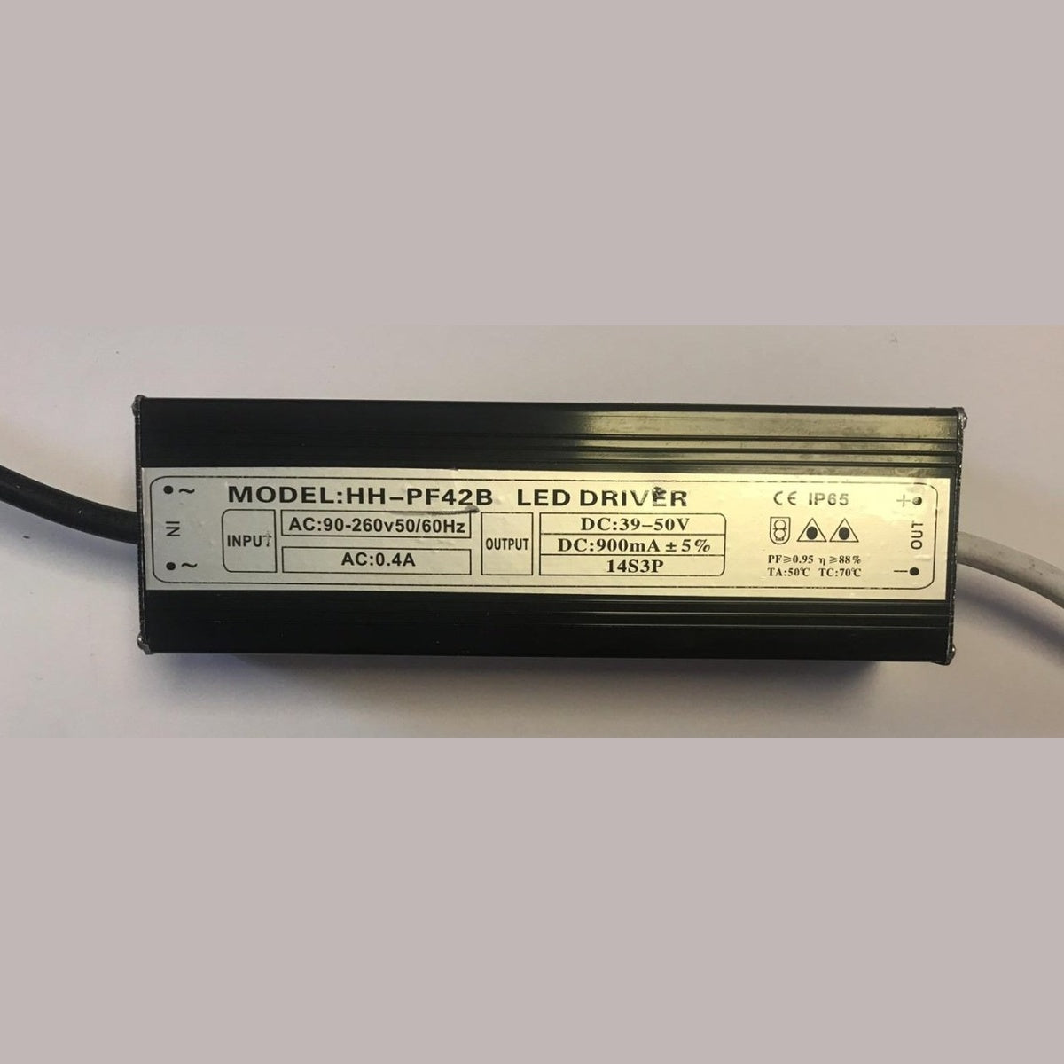 HH-PF42B Led Driver AC 90-260V DC 39-50V 900mA