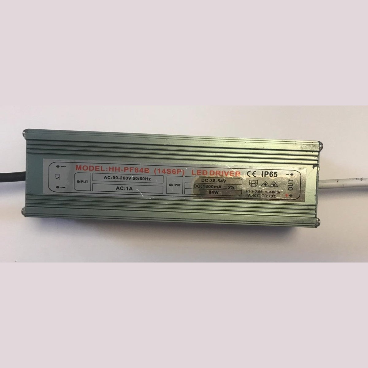 HH-PF84B Led Driver AC 90-260V DC 38-54V 84W 1800mA