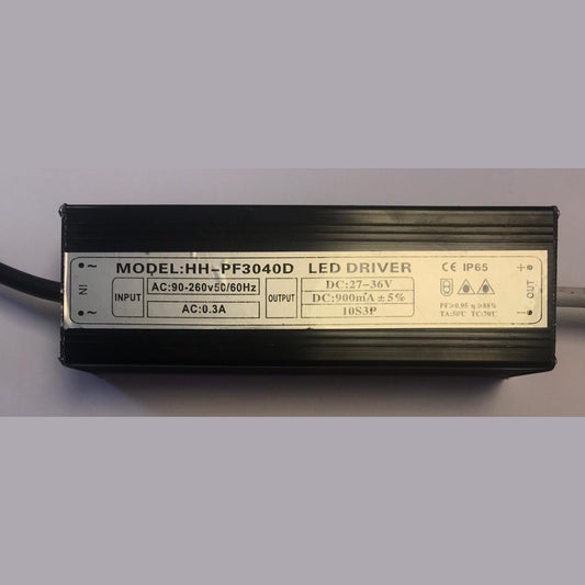 HH-PF3040D Led Driver AC 90-260V DC 27-36V 30W 900mA