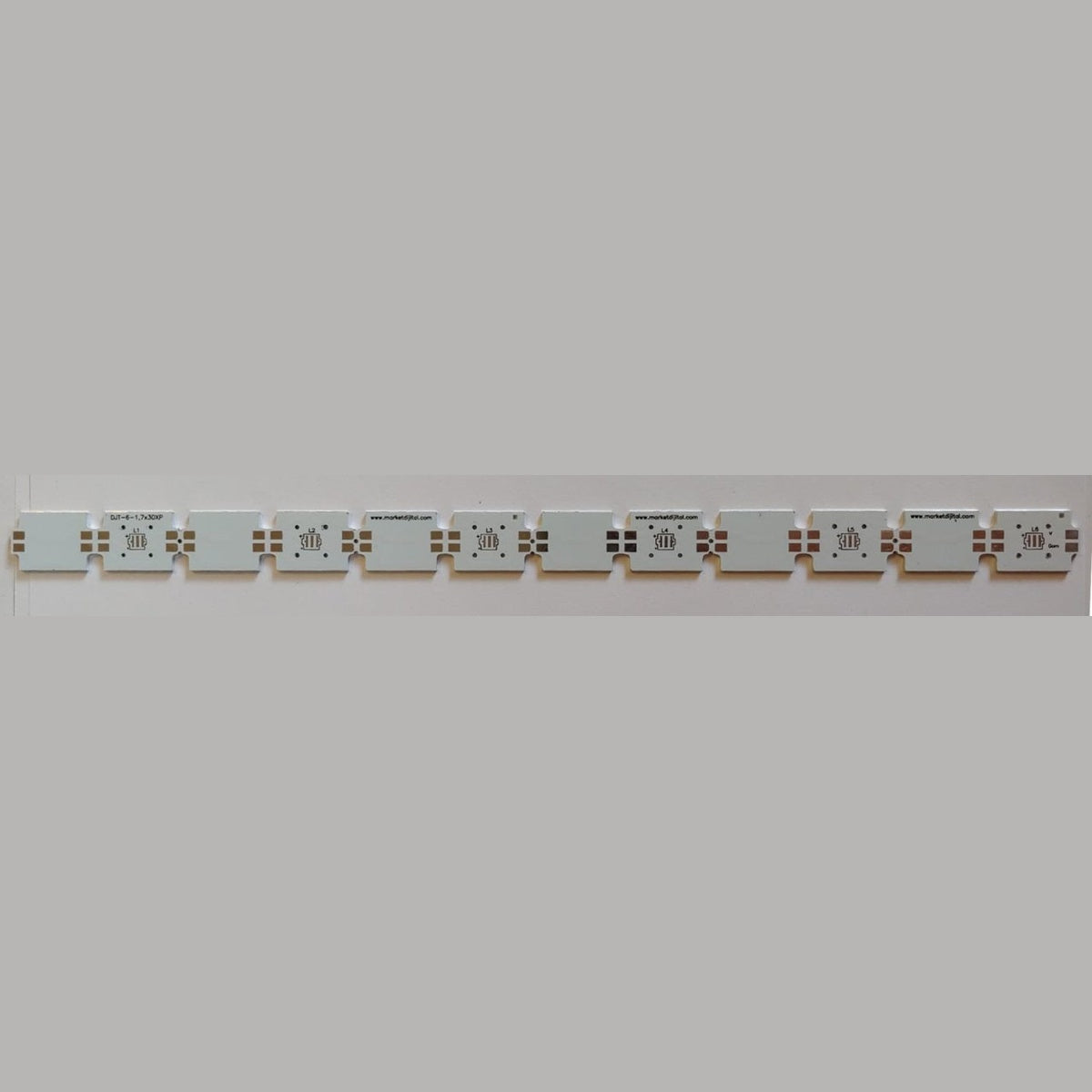 30x1,7cm 6 Led DJT-6-1,7x30XP Led Pcb