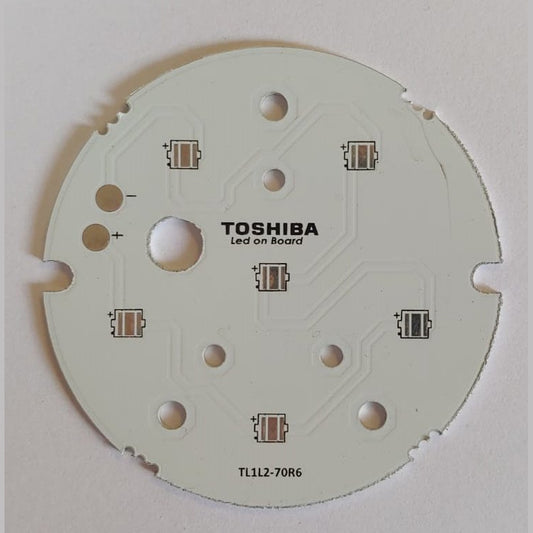 7cm 6 Led Seri Tek Renk TOSHİBA TL1L2-70R6 Led Pcb