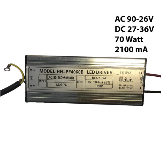 Led Driver 70W 2100mA 27-36Vdc HH-PF4060B