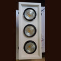 60 Watt 4000K 3'lü Oynar Başlı Downlight