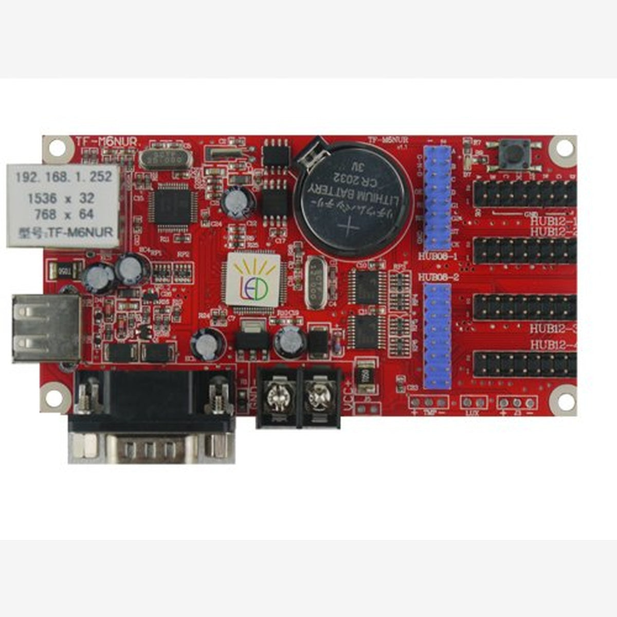 TF-M6NUR P10 PANEL KONTROL KARTI