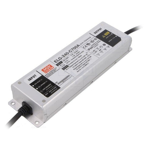 Meanwell 240W 700mA 172-343V Adaptör ELG-240-C700A
