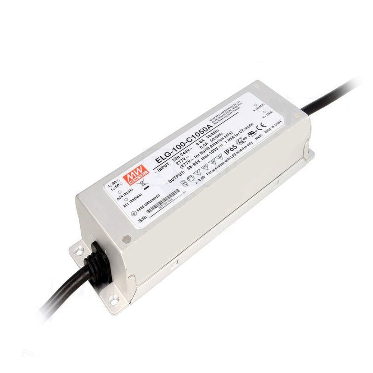 Meanwell 100W 1050mA 48-95V Adaptör ELG-100-C1050A