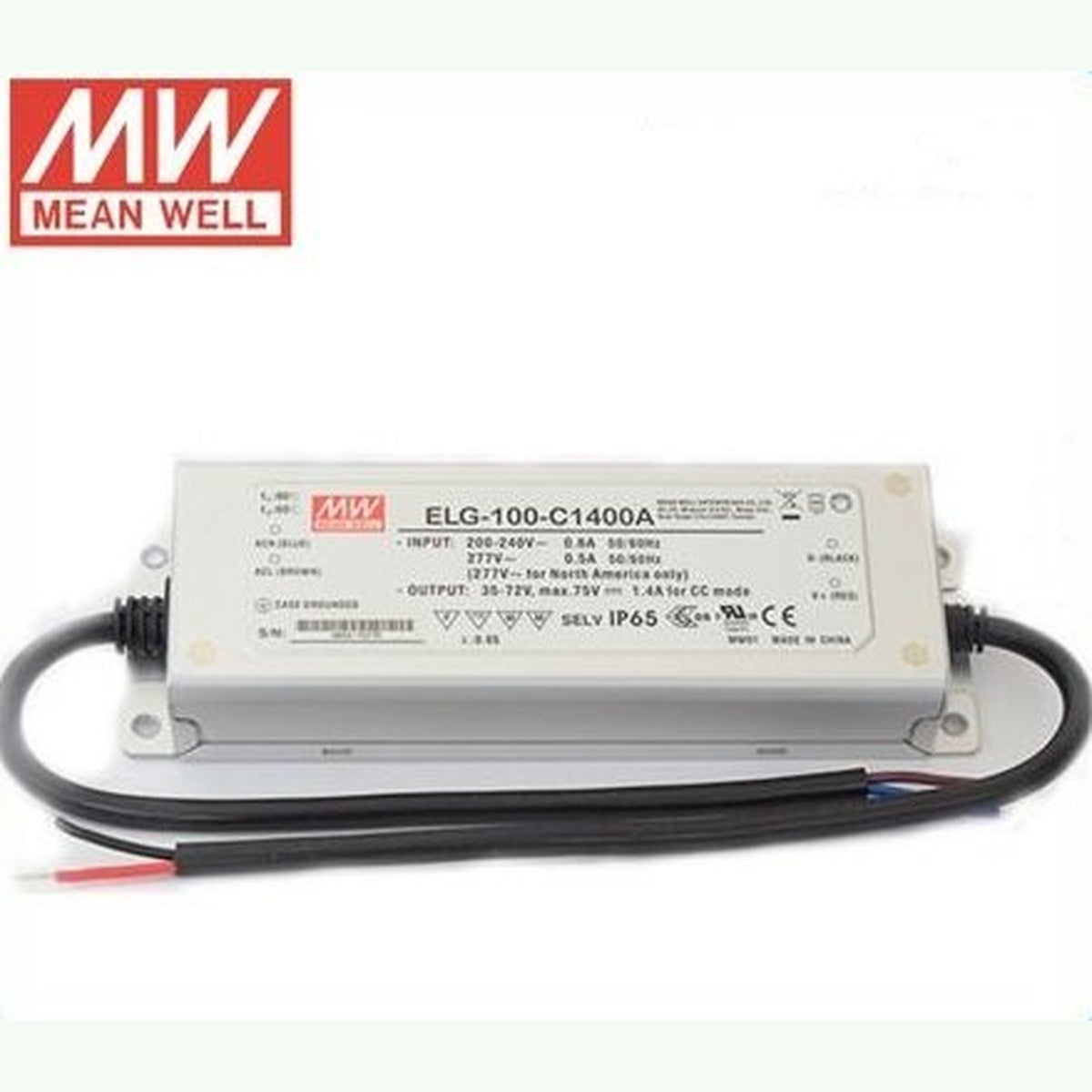 Meanwell 75W 1400mA 27-54V Adaptör ELG-75-C1400A
