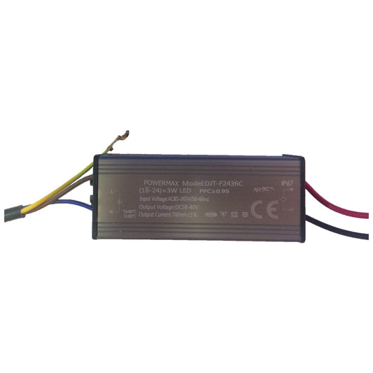 18-24x3W 700mA DC58-80V Powerled Sürücü DJT-F2436C