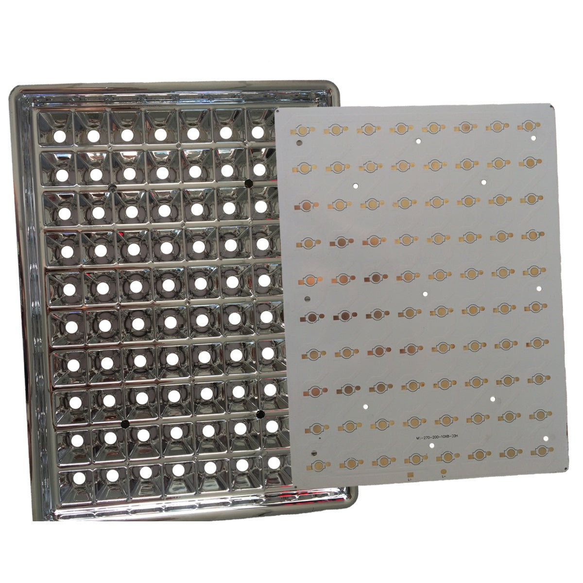 80 Led PCB + Reflektör