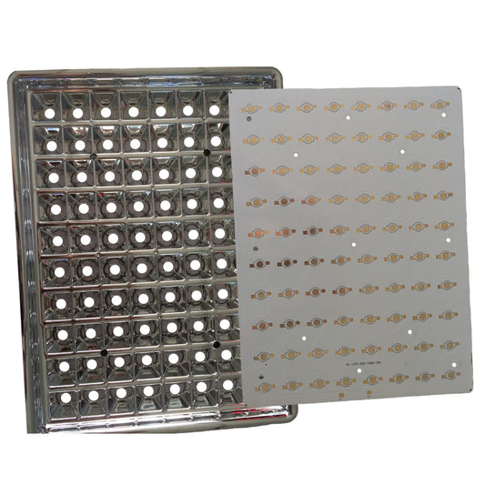 80 Led PCB + Reflektör