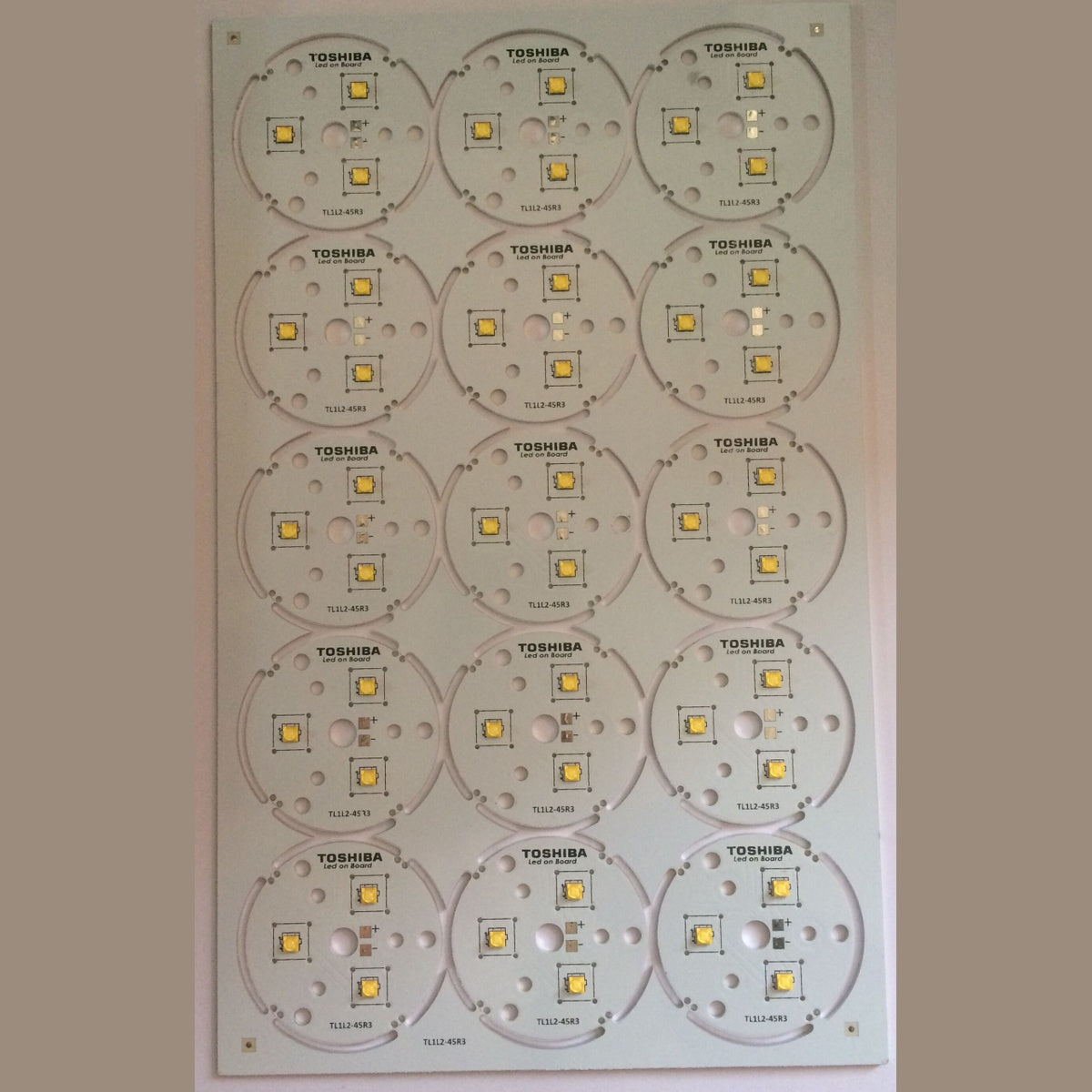 45mm 3535 3'lü Cree Projektör Pcb 3x3 Watt