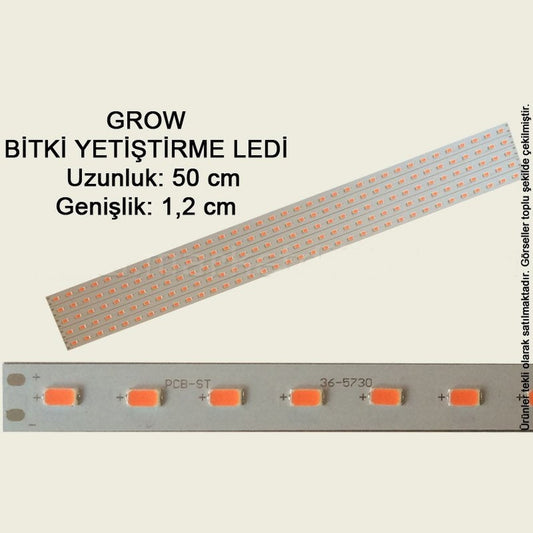 GROW LED 18 Watt 5630 Chip 36 Led (GROWING LED) Full Spectrum