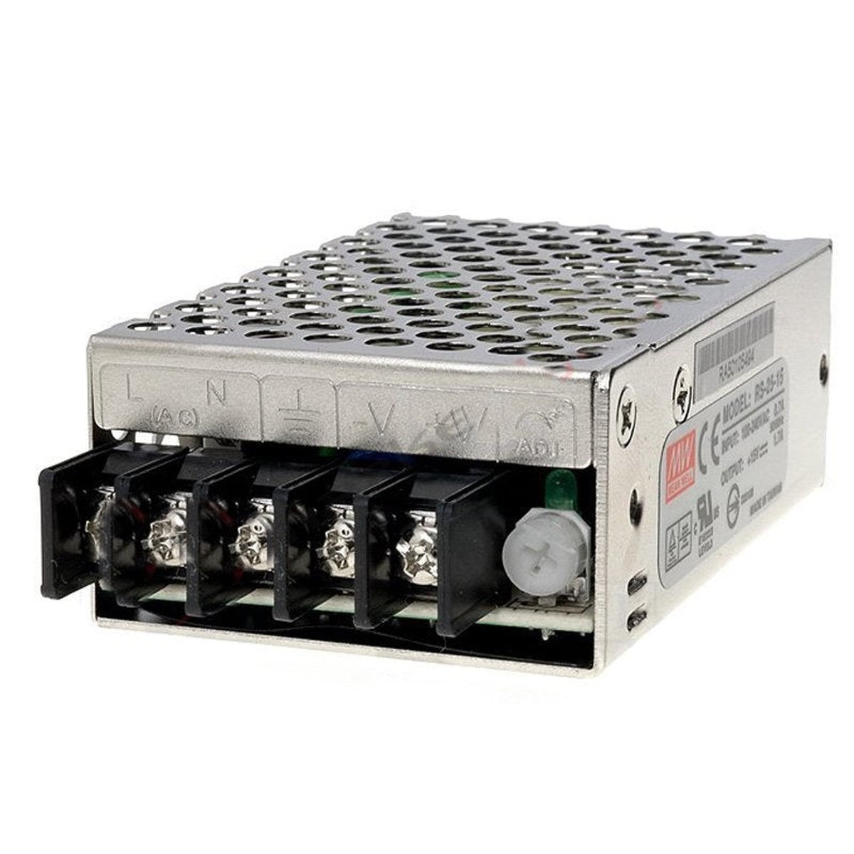 RS-25-15 15Volt 0-1.7 Amper 25W Meanwell