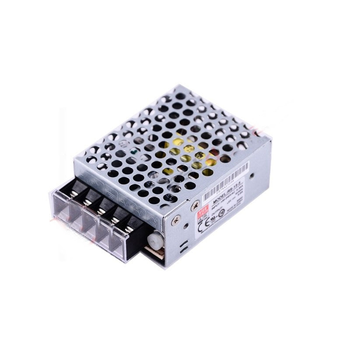 RS-15-5 5 Volt 0-3 Amper 15W Meanwell