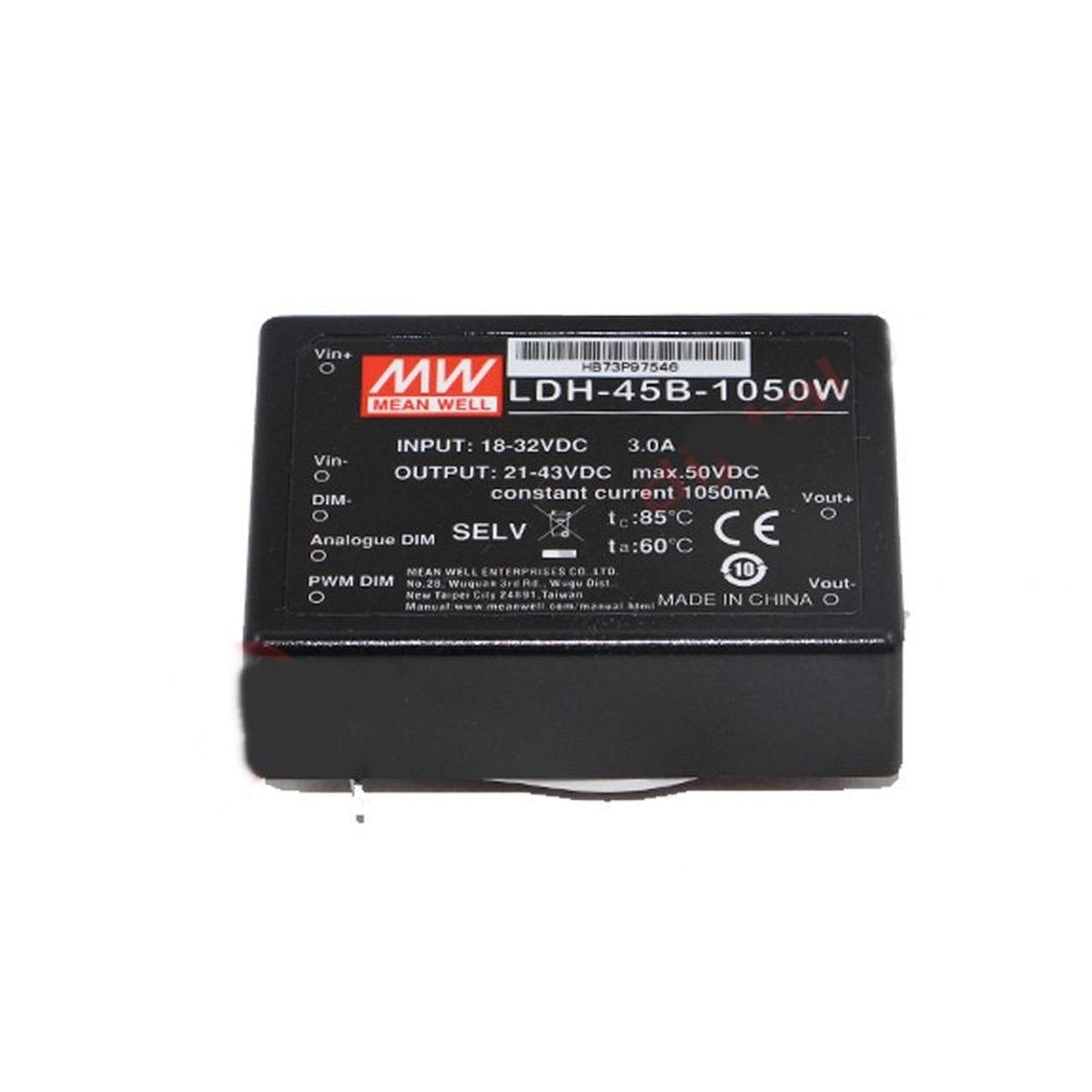 LDH-45B-1050W 1050 mA 45W Meanwell