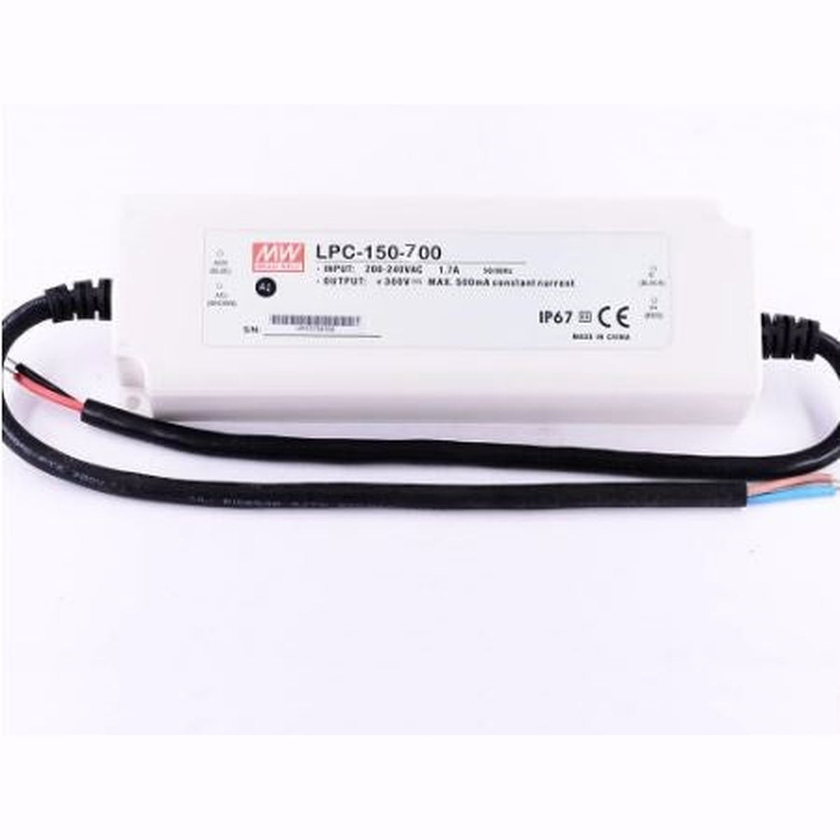 LPC-150-700 107-215 Volt 700 mA IP67 Meanwell