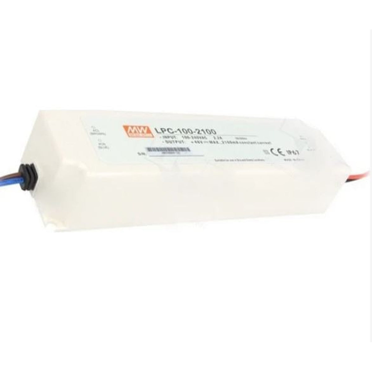 LPC-100-2100 24-48 Volt 2100 mA IP67 Meanwell