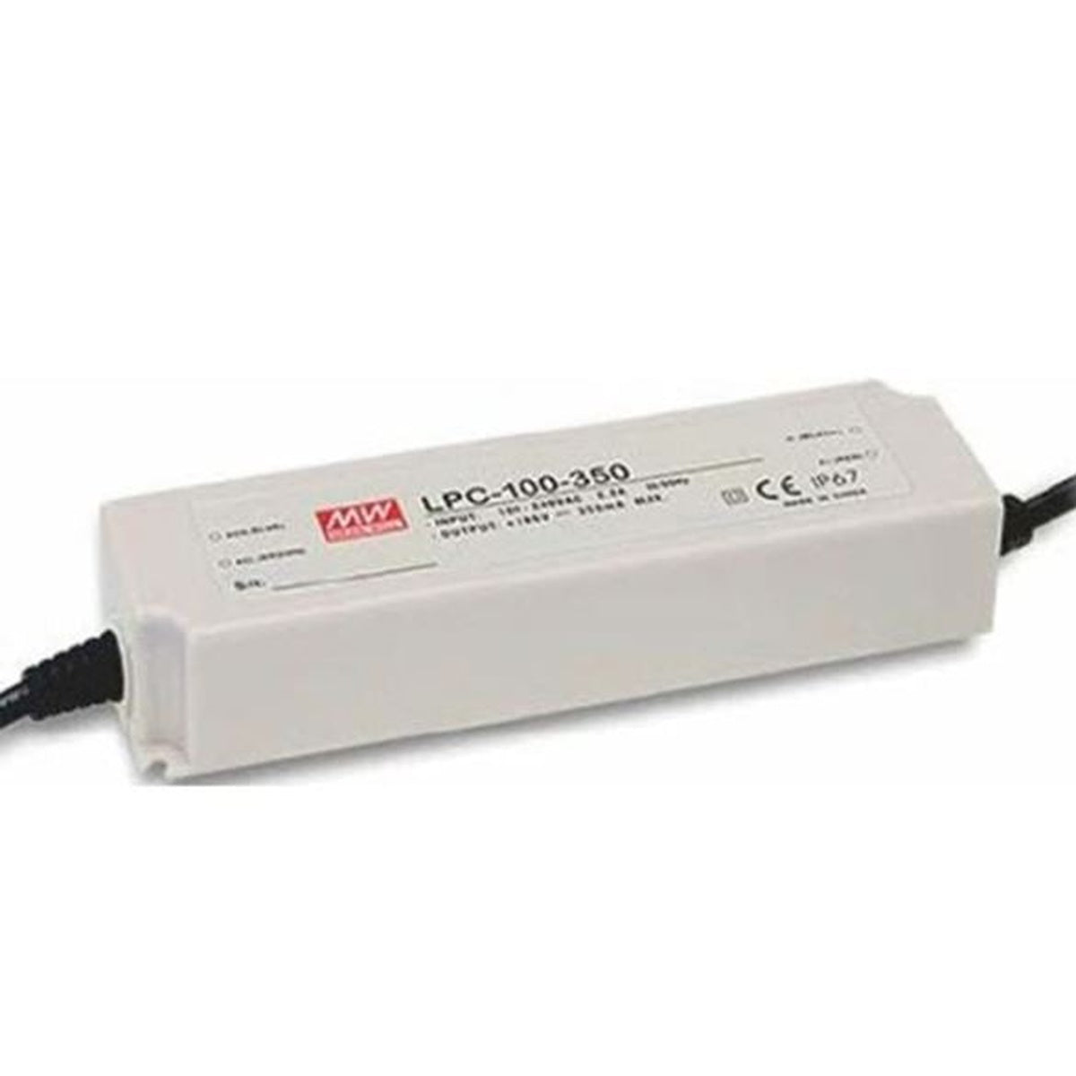 LPC-100-350 143-286 Volt 350 mA IP67 Meanwell