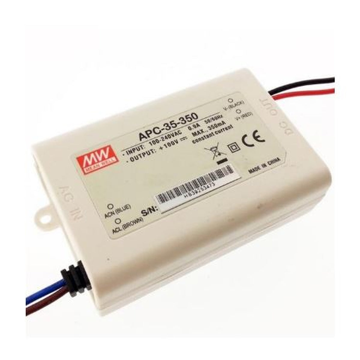 APC-35-350 28-100 Volt 350 mA IP42 Meanwell