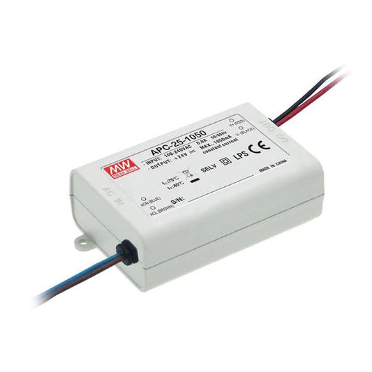 APC-25-1050 9-24 Volt 1050 mA IP42 Meanwell