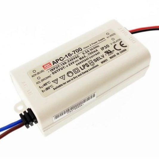 APC-16-700 9-24 Volt 700 mA IP42 Meanwell